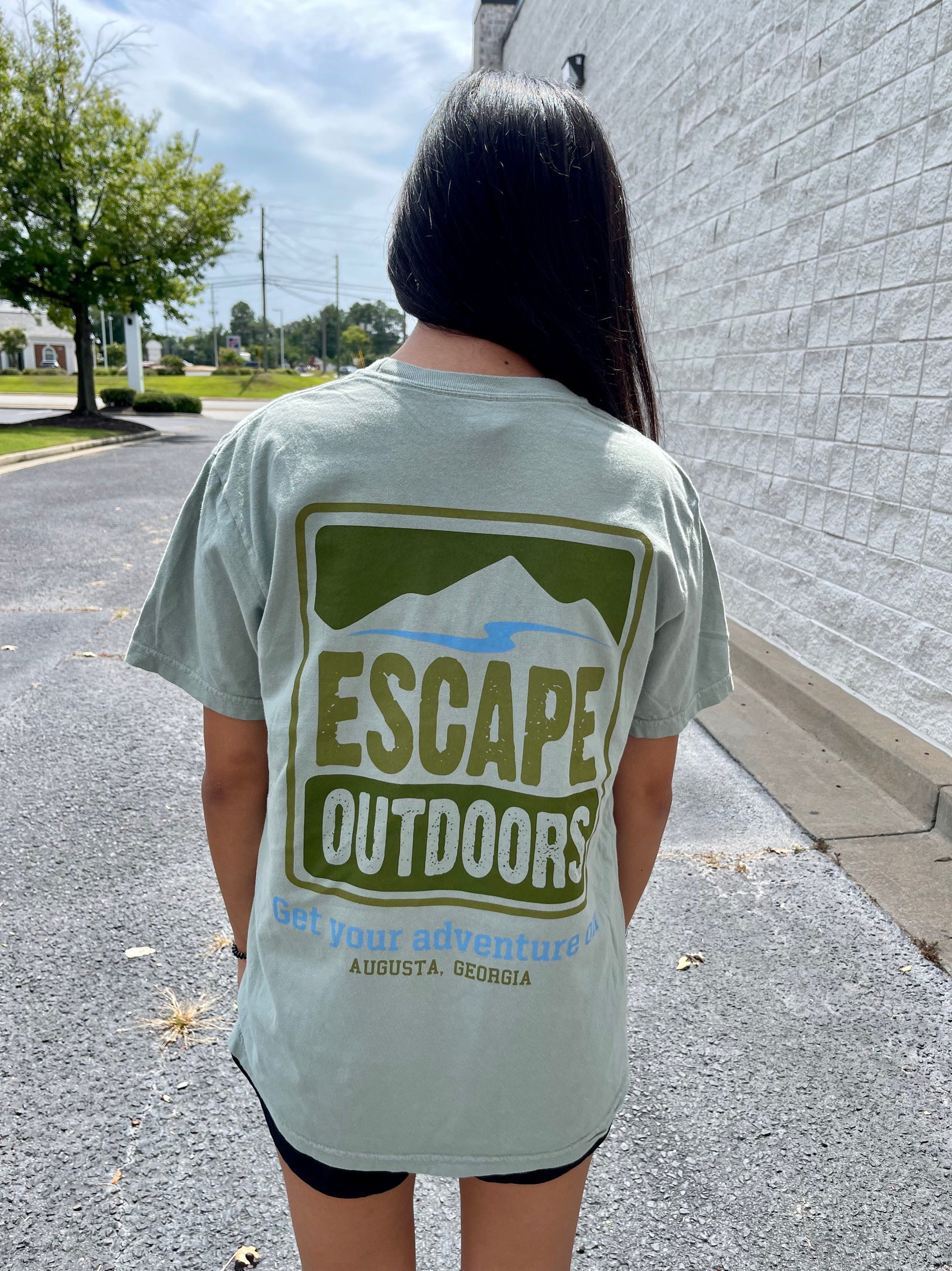 Original Green Logo SS Escape Tee shop-escape-outdoors