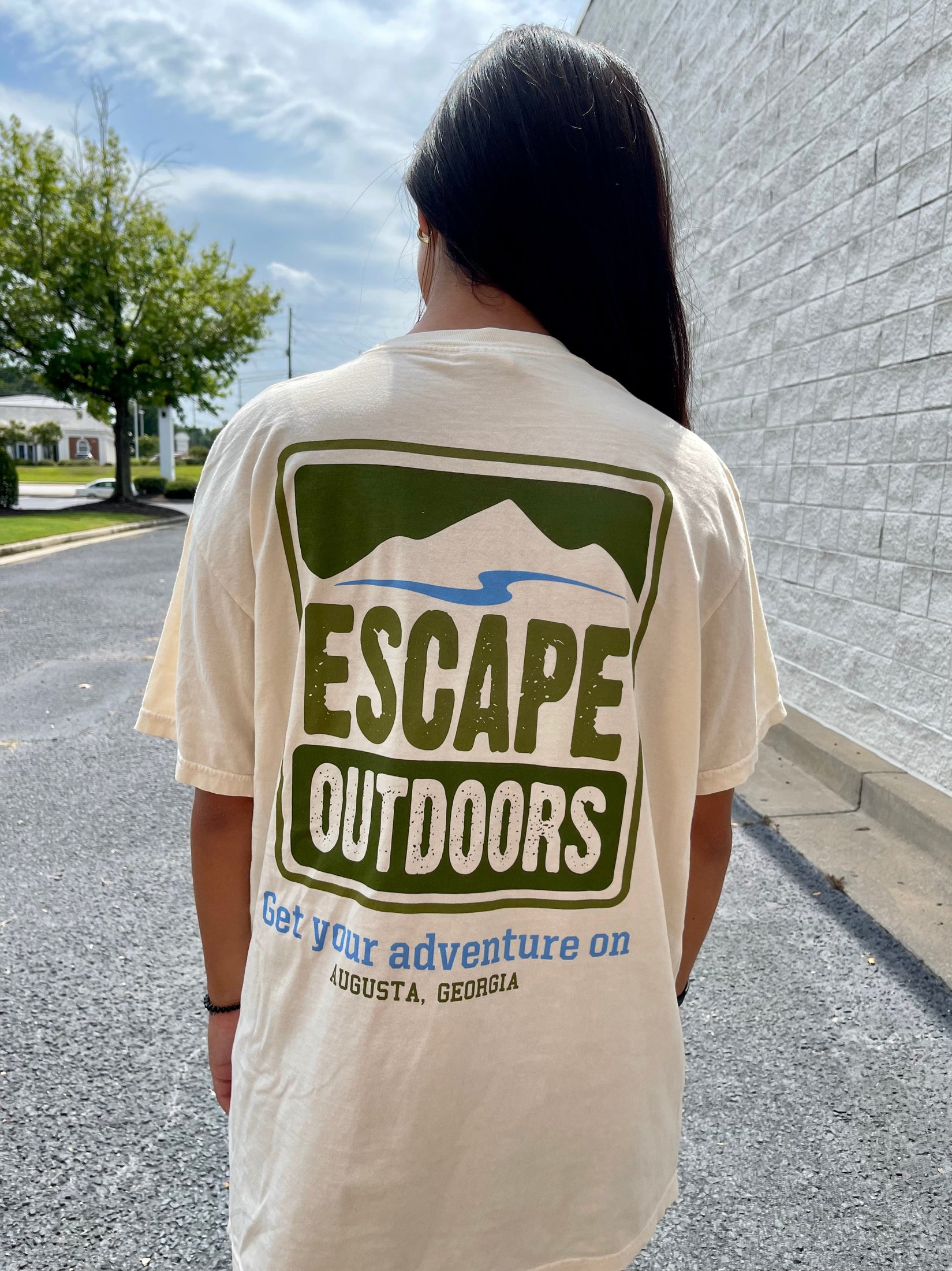 Original Green Logo SS Escape Tee shop-escape-outdoors