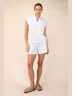 Modal V-neck Sleeveless Top shop-escape-outdoors