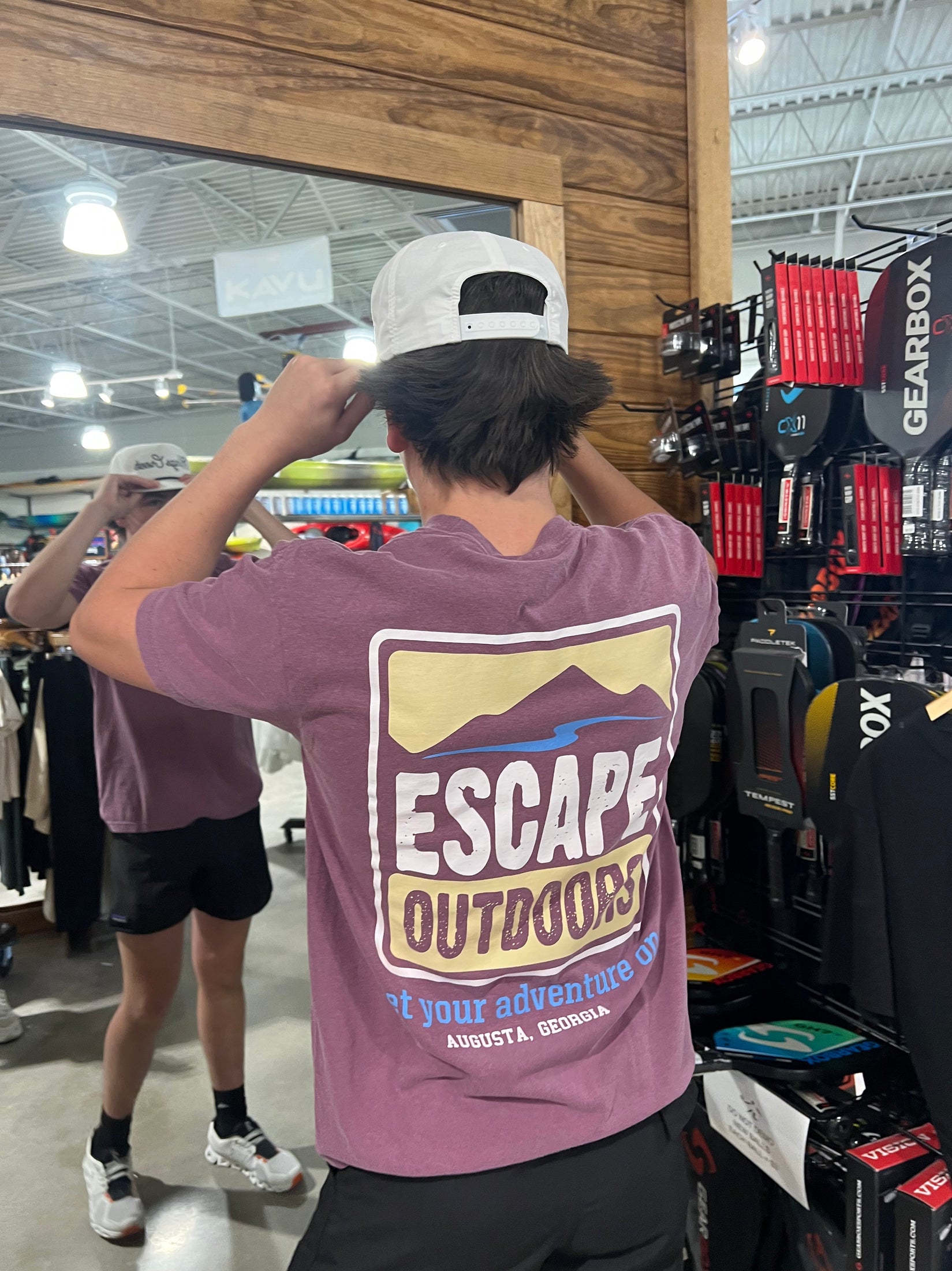 Khaki Logo SS Escape Tee shop-escape-outdoors