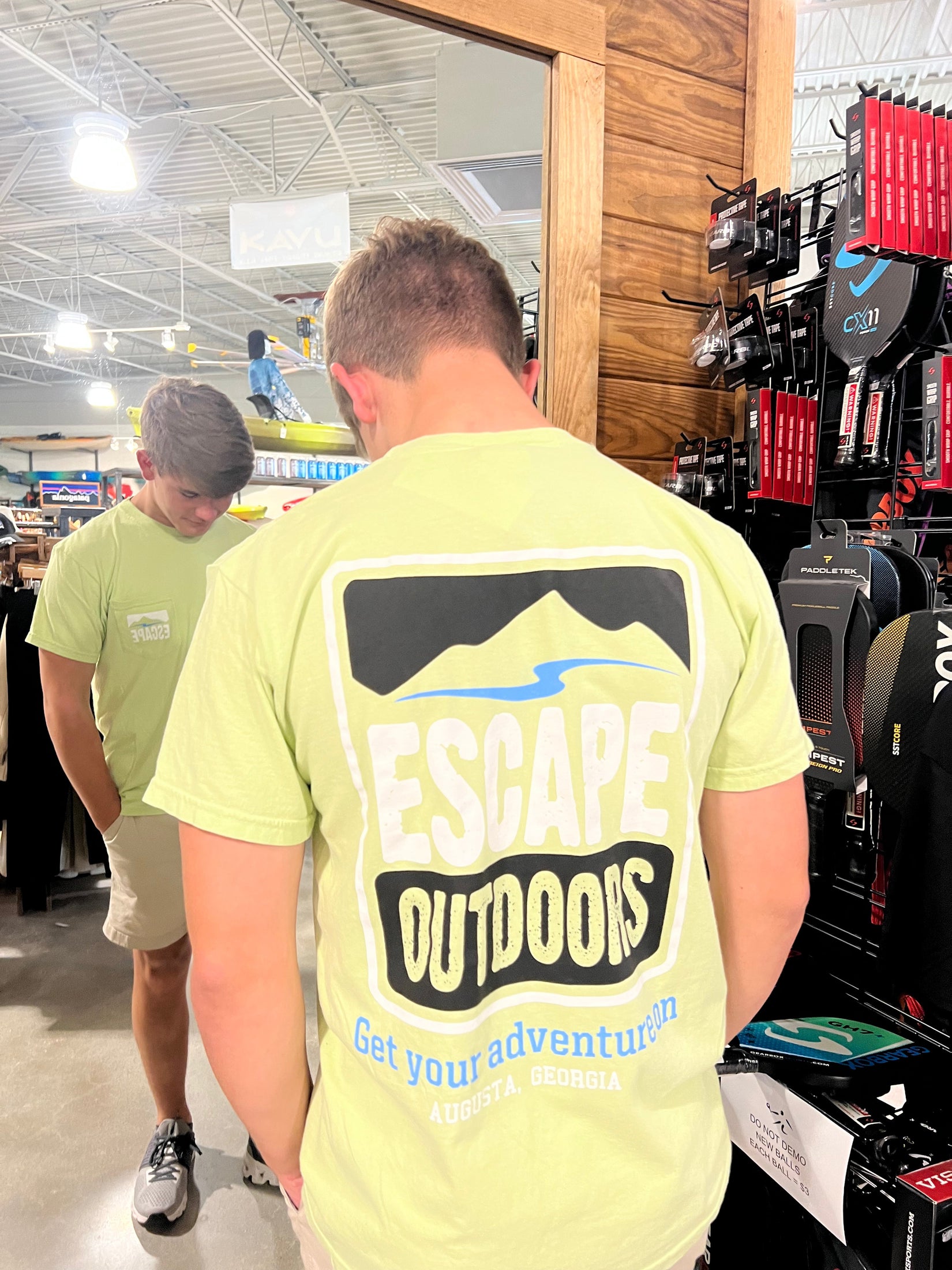 Black Logo SS Escape Tee shop-escape-outdoors