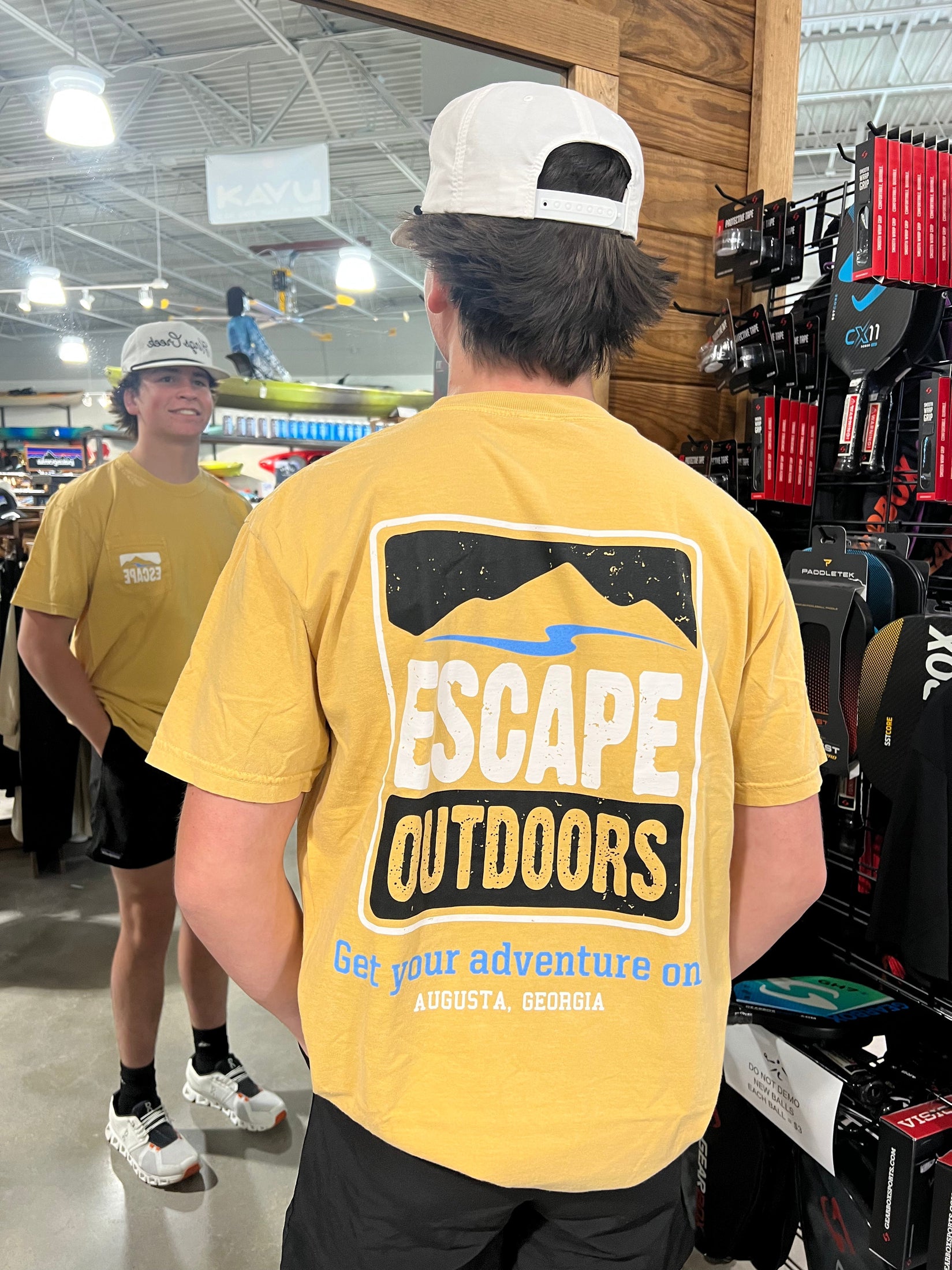 Black Logo SS Escape Tee shop-escape-outdoors