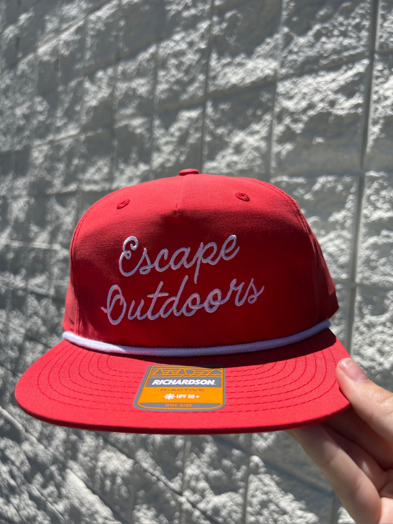 Escape Outdoors Cursive Rope Hat shop-escape-outdoors