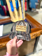 Escape Long Leather Patch Trucker Hat shop-escape-outdoors