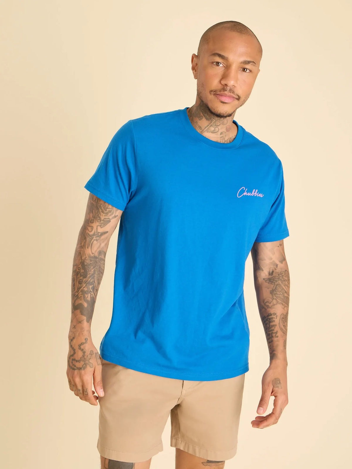 The Navy Circle Non Pocket Graphic Tee shop-escape-outdoors