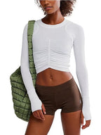 Tempo Ruched Long Sleeve shop-escape-outdoors