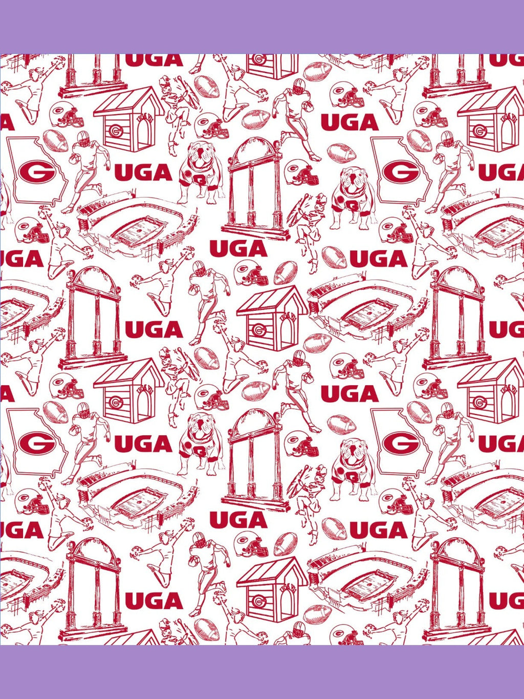 Georgia Icons Printed Polo shop-escape-outdoors