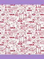 Georgia Icons Printed Polo shop-escape-outdoors