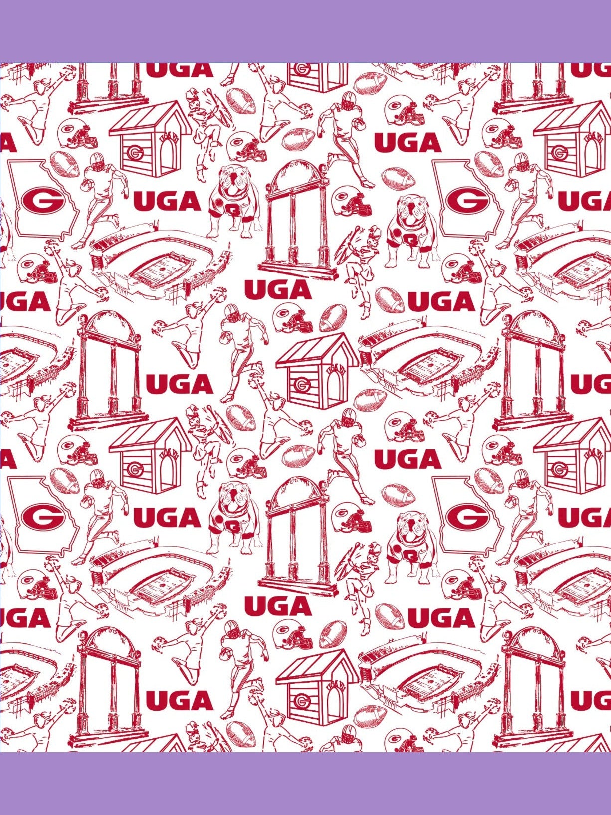 Georgia Icons Printed Polo shop-escape-outdoors