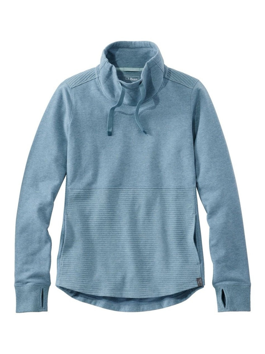 Women's L.L.Bean Cozy Mixed-Knit Pullover shop-escape-outdoors