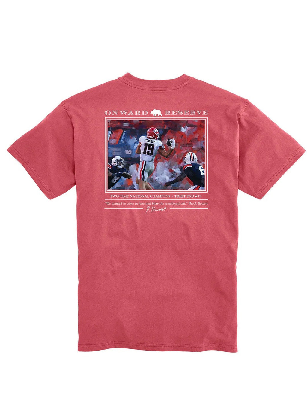 Brock Bowers tee shop-escape-outdoors