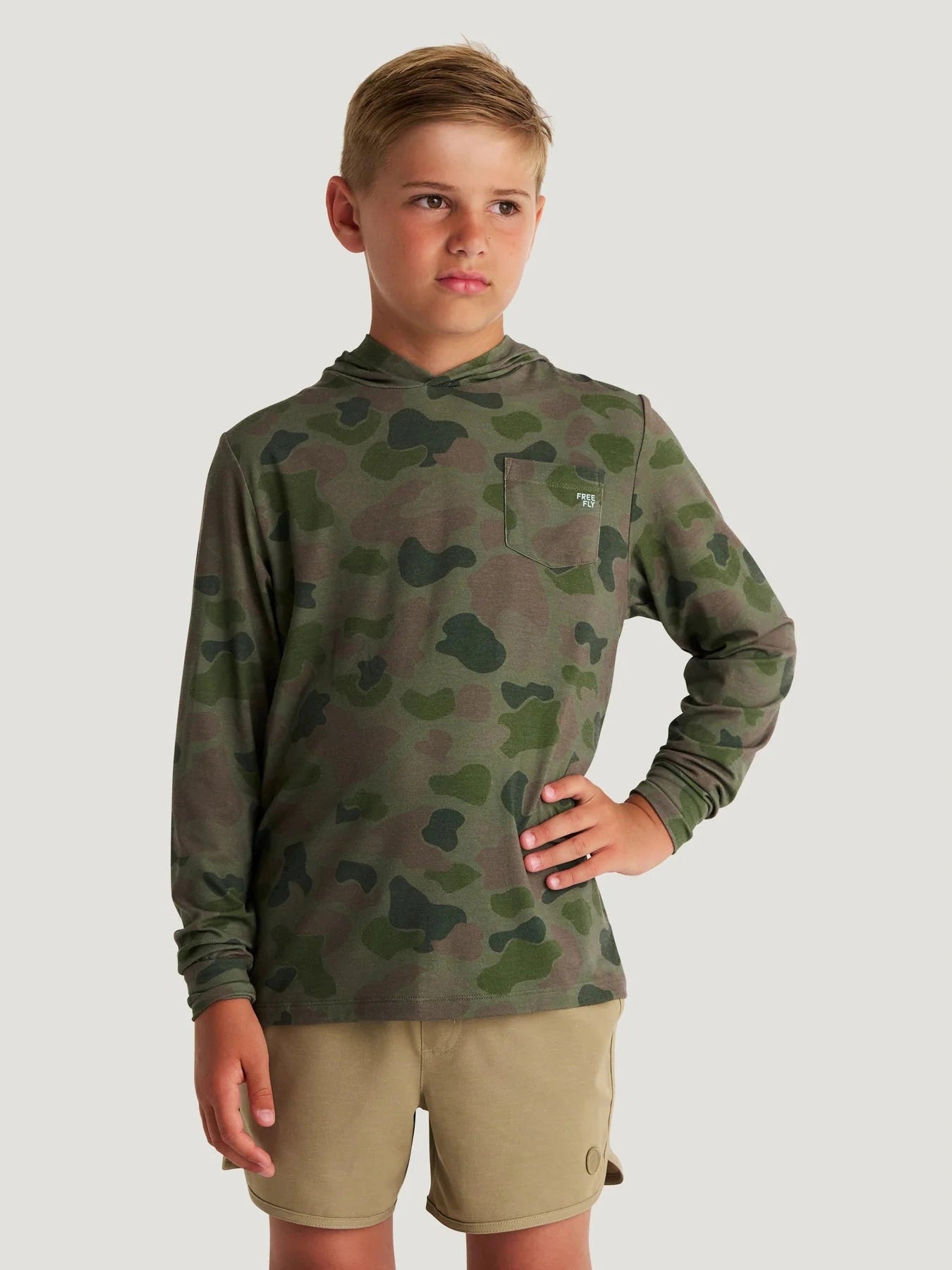 Youth Bamboo Shade Hoodie shop-escape-outdoors