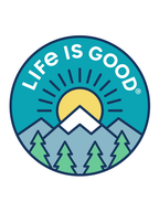 Life Is Good Circle Sticker shop-escape-outdoors