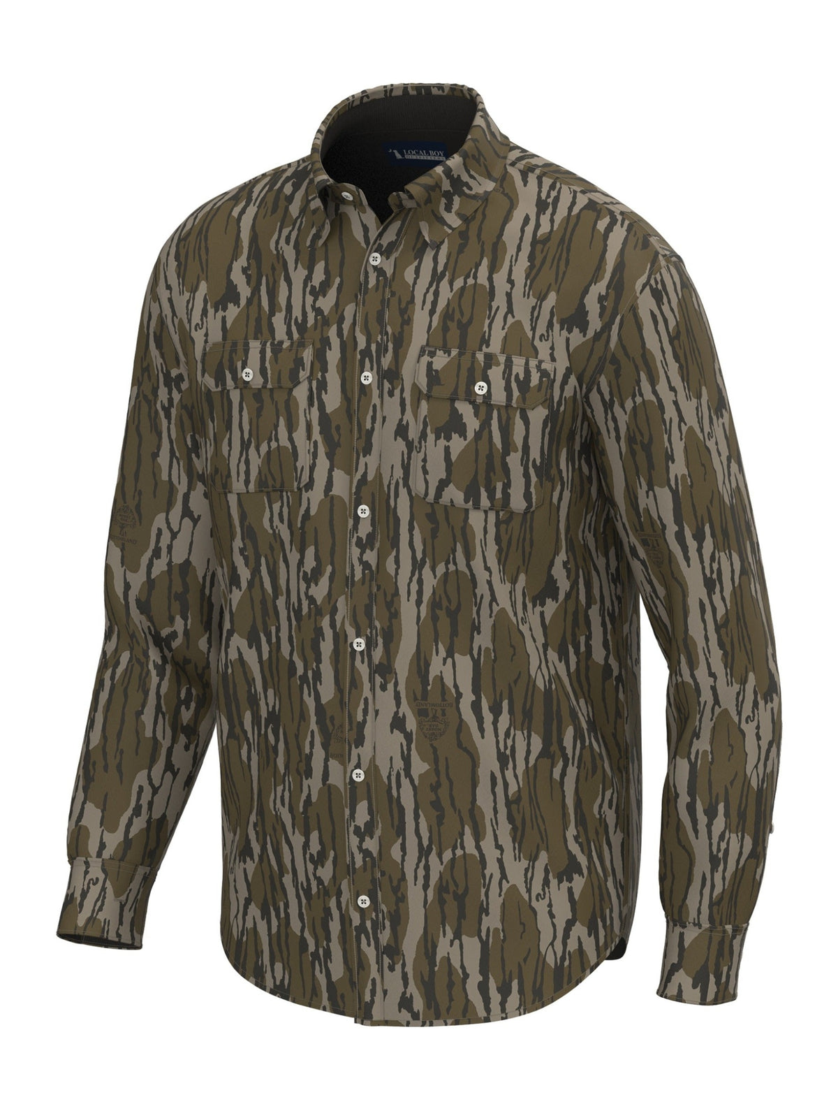 Camo Button Up shop-escape-outdoors