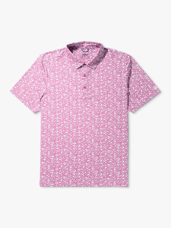 Boatbar Printed Performance Polo Shirt shop-escape-outdoors