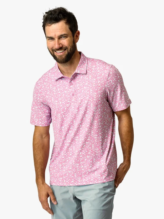 Boatbar Printed Performance Polo Shirt shop-escape-outdoors