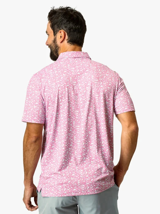 Boatbar Printed Performance Polo Shirt shop-escape-outdoors