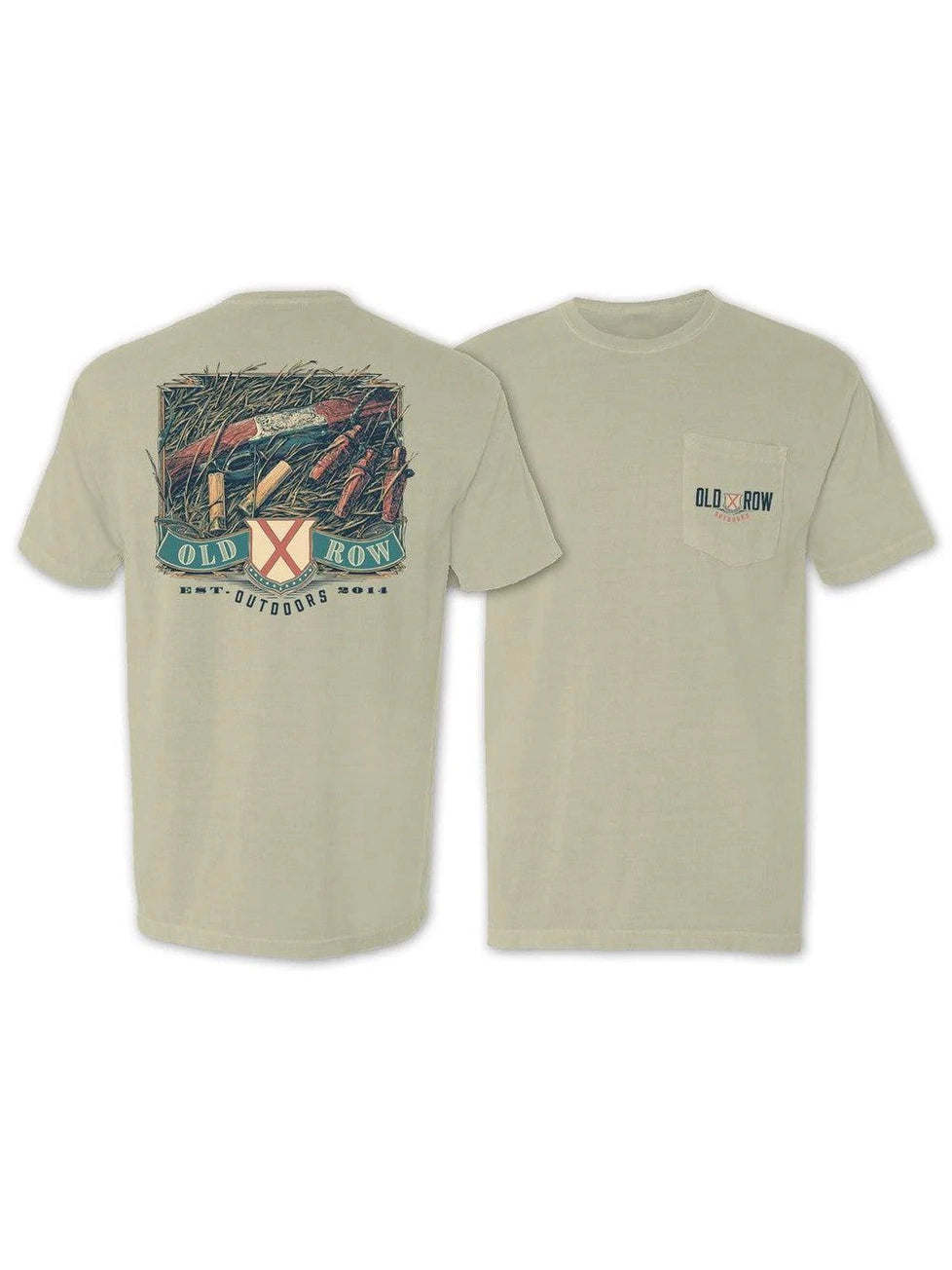 Old Row Outdoors Shells Pocket Tee shop-escape-outdoors