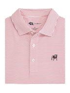 Birdie Stripe Standing Bulldog Polo shop-escape-outdoors