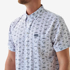 Burlebo Performance Button-Up Polo Shirt shop-escape-outdoors