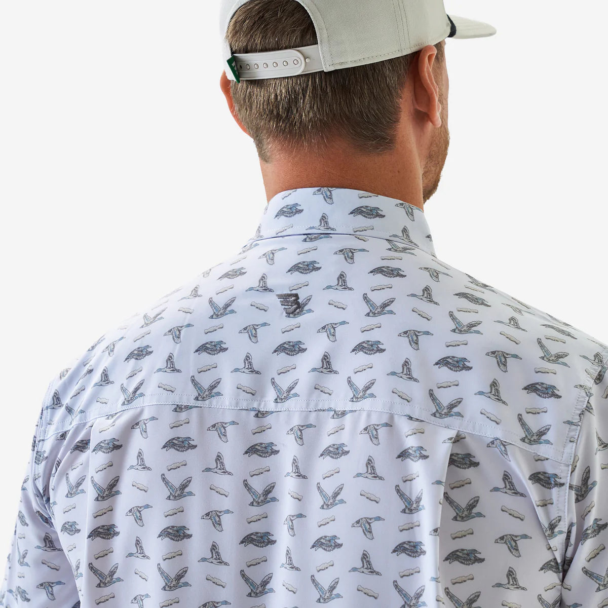 Burlebo Performance Button-Up Polo Shirt shop-escape-outdoors