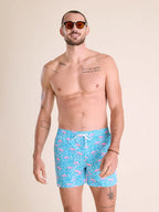 The Domingos Are For Flamingos 5.5" Classic Swim Trunk shop-escape-outdoors