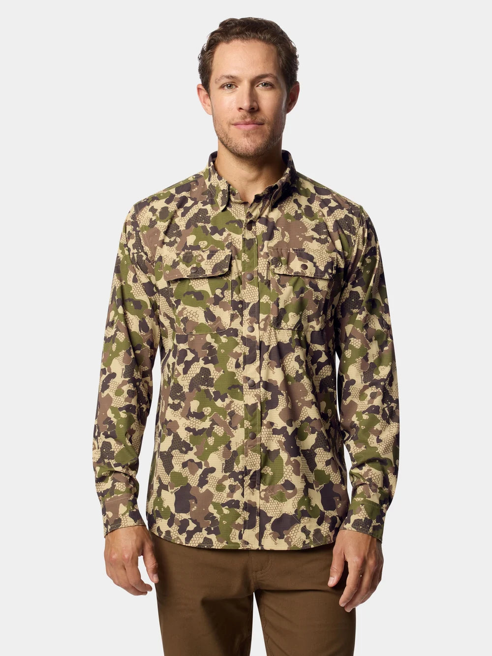 Men's Cast & Blast Perforated Shirt - Long Sleeve - Shop Escape Outdoors