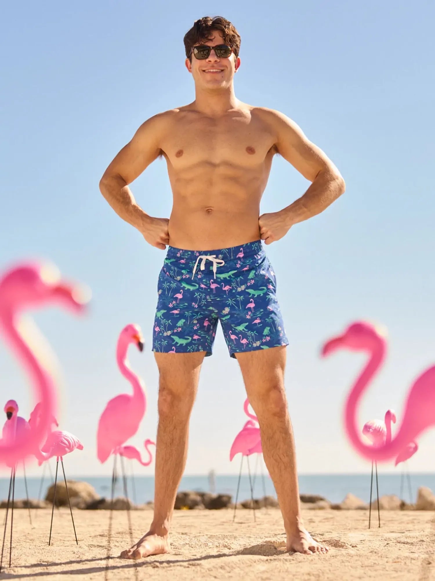 The Swamp & Circumstances 5.5" Classic Swim Trunk shop-escape-outdoors