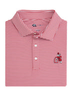 UGA G Dog Echo Stripe Performance Polo shop-escape-outdoors