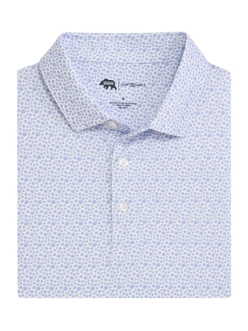 Magnolia Printed Performance Polo - Shop Escape Outdoors