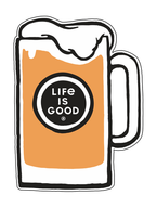 Life Is Good Die Cut Sticker shop-escape-outdoors
