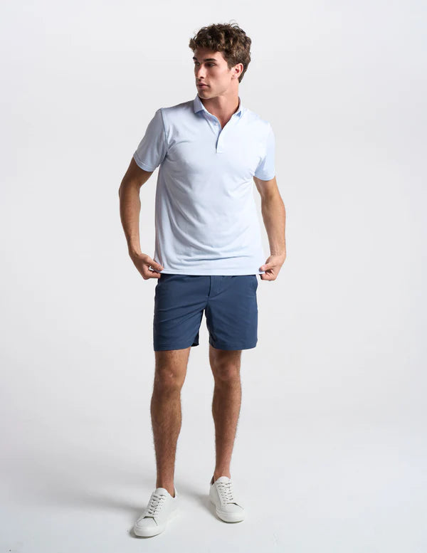 Birddogs Light Blue Stripe Polo shop-escape-outdoors