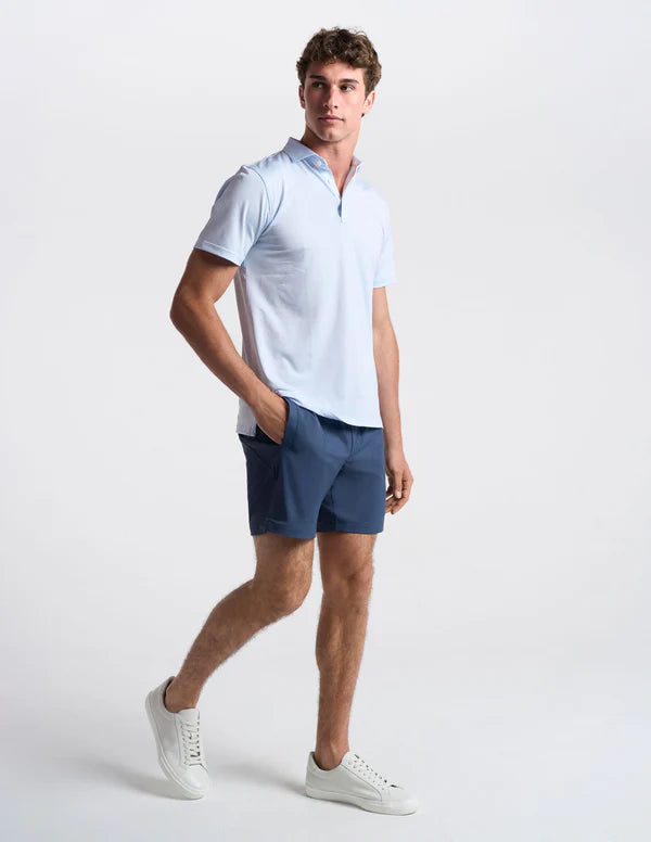 Birddogs Light Blue Stripe Polo shop-escape-outdoors