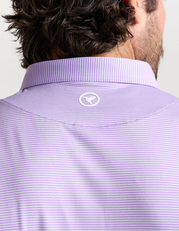 Birddogs Purple Stripe Polo shop-escape-outdoors