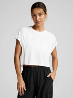 Studio Luxe Cropped Tee shop-escape-outdoors