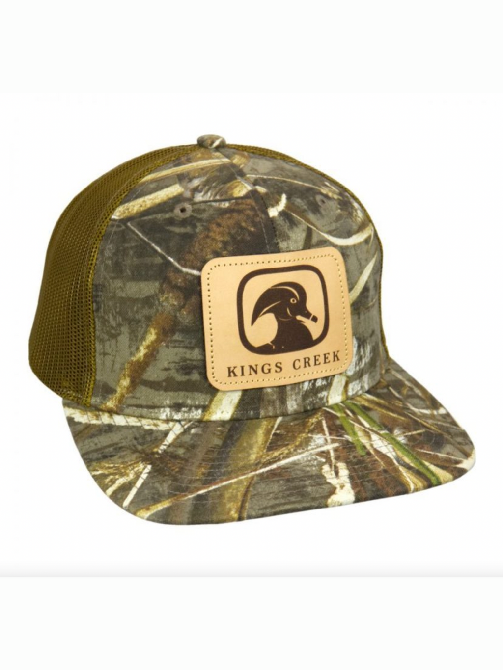 Kings Creek Essential Leather Patch Trucker shop-escape-outdoors