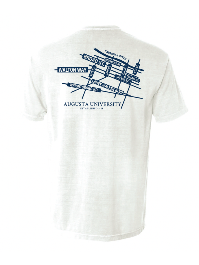 Augusta University Road Sign Tee Shirt shop-escape-outdoors