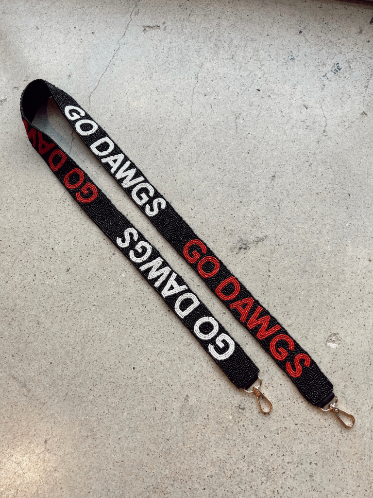 Grambling State (GSU) Beaded Purse Strap