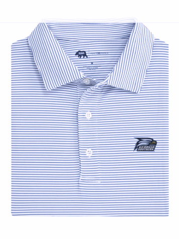 Birdie Stripe Georgia Southern Performance Polo shop-escape-outdoors