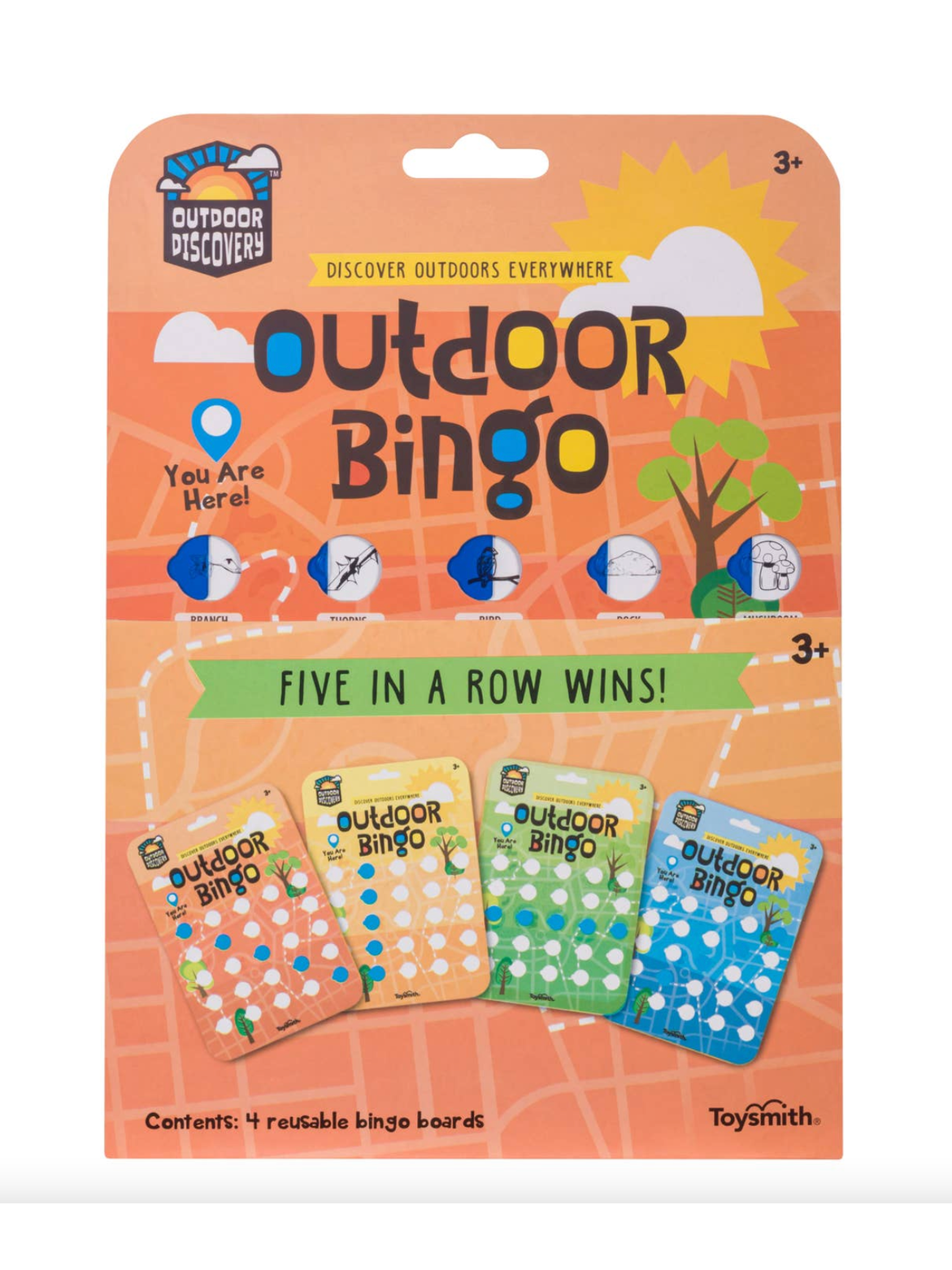 Outdoor Bingo 4 Pack-Travel or Yard Game shop-escape-outdoors