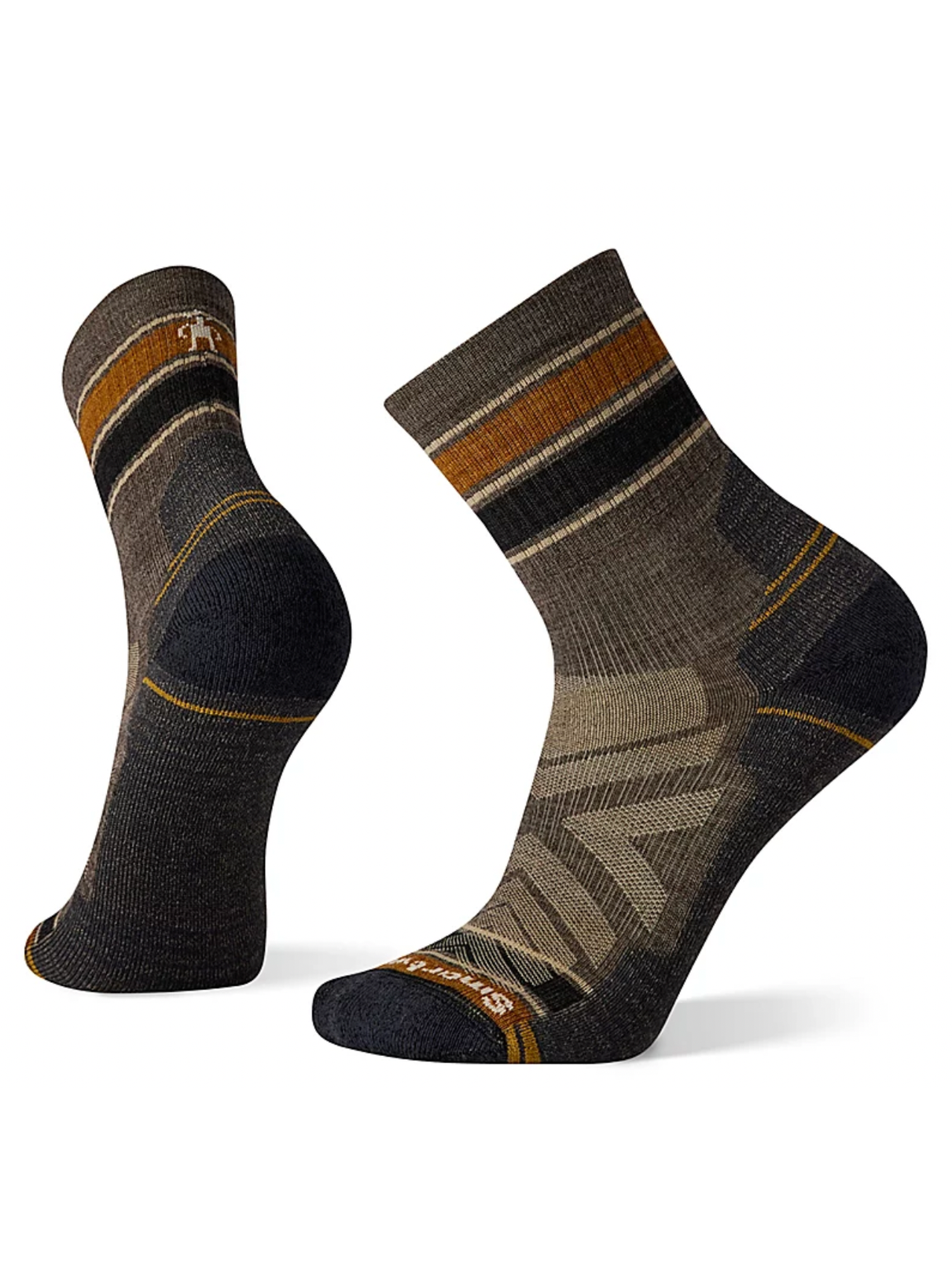 Hike Light Cushion Striped Mid Crew Socks shop-escape-outdoors