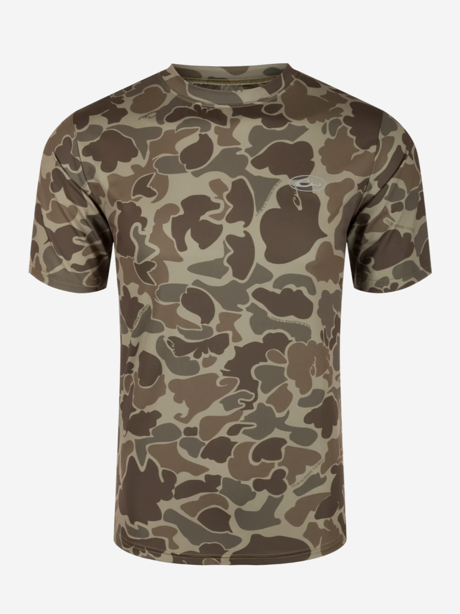 EST Camo Performance Short Sleeve Crew shop-escape-outdoors