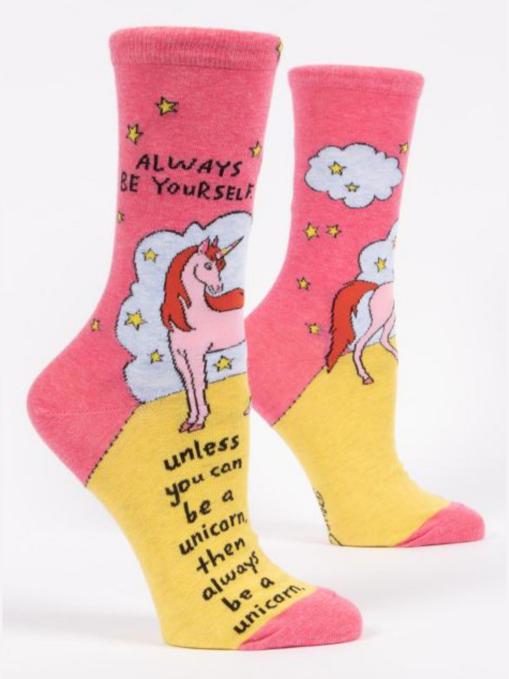 Women's Blue Q Crew Socks shop-escape-outdoors