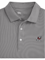 Hairline Stripe Standing Bulldog Performance Polo shop-escape-outdoors