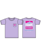 Pink Logo SS Escape Pocket Tee shop-escape-outdoors