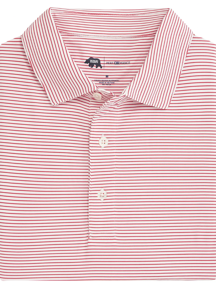 Birdie Stripe Performance Polo shop-escape-outdoors