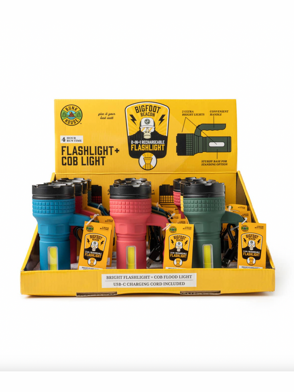 Bunkhouse™ 2-in-1 Rechargeable Flashlight shop-escape-outdoors