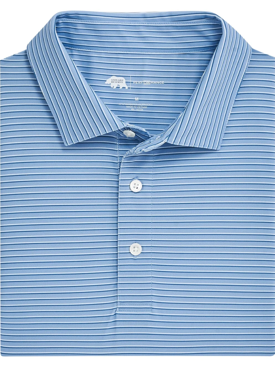 Scout Stripe Performance Polo shop-escape-outdoors