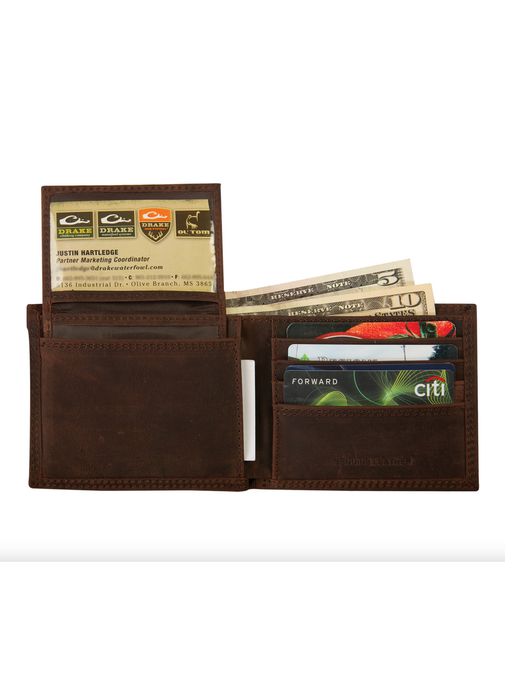 Leather Bi-Fold Wallet shop-escape-outdoors