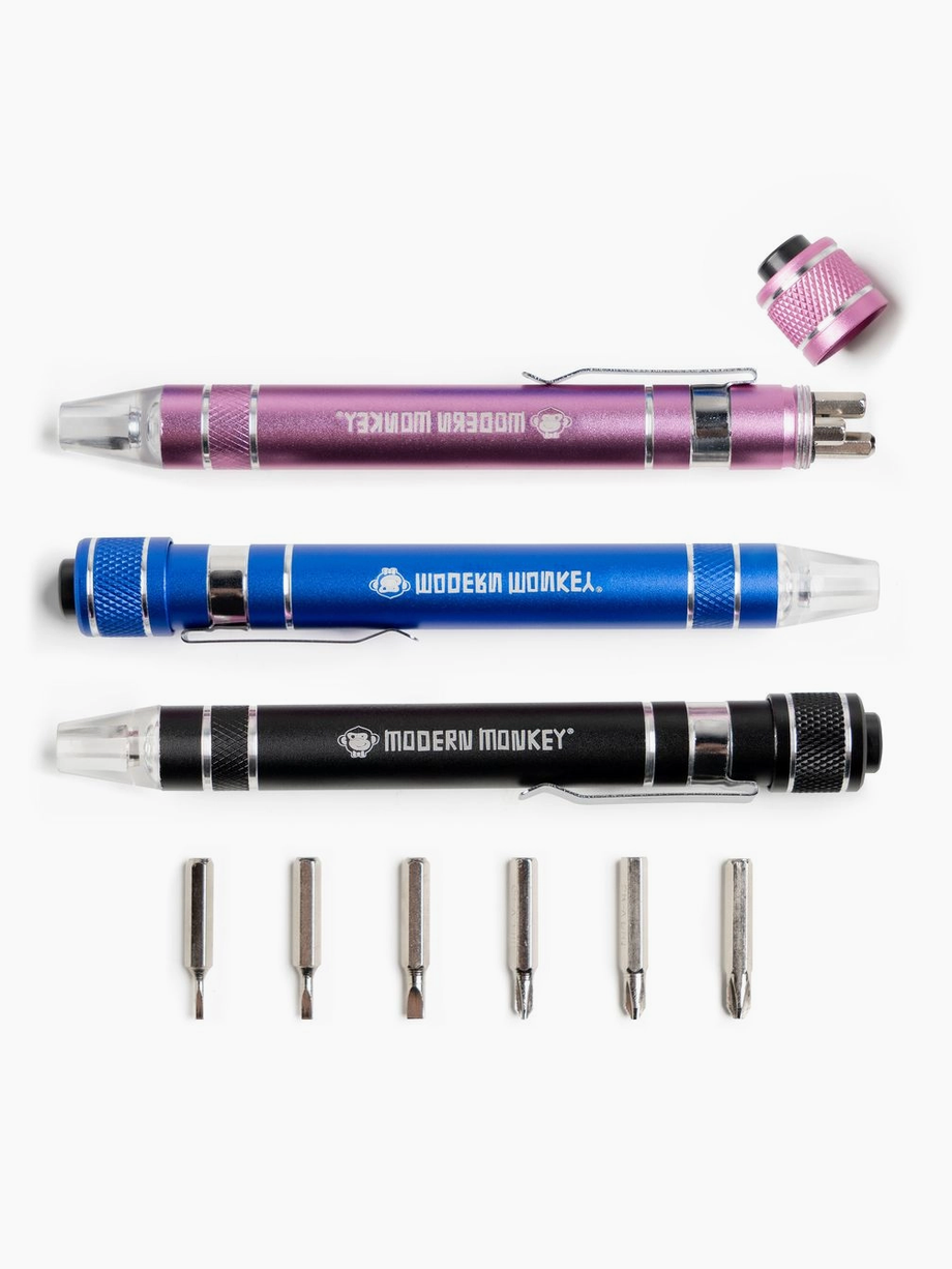 Modern Monkey® Screw’D Up 6-in-1 Mini Led Screwdriver shop-escape-outdoors